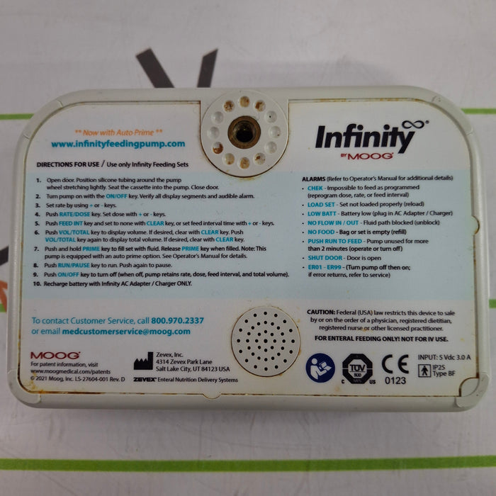 Moog Medical Infinity Enteral Feeding Pump