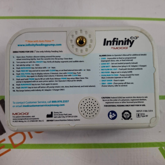 Moog Medical Infinity Enteral Feeding Pump