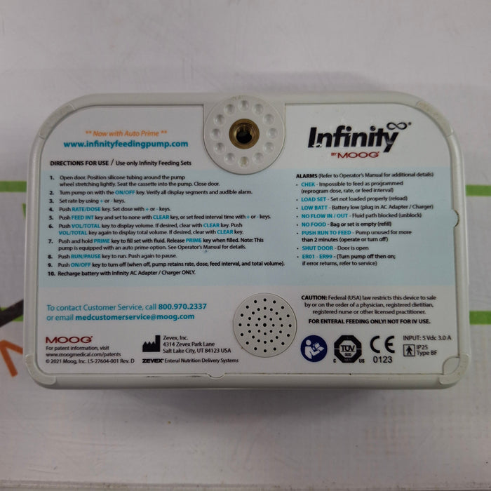 Moog Medical Infinity Enteral Feeding Pump