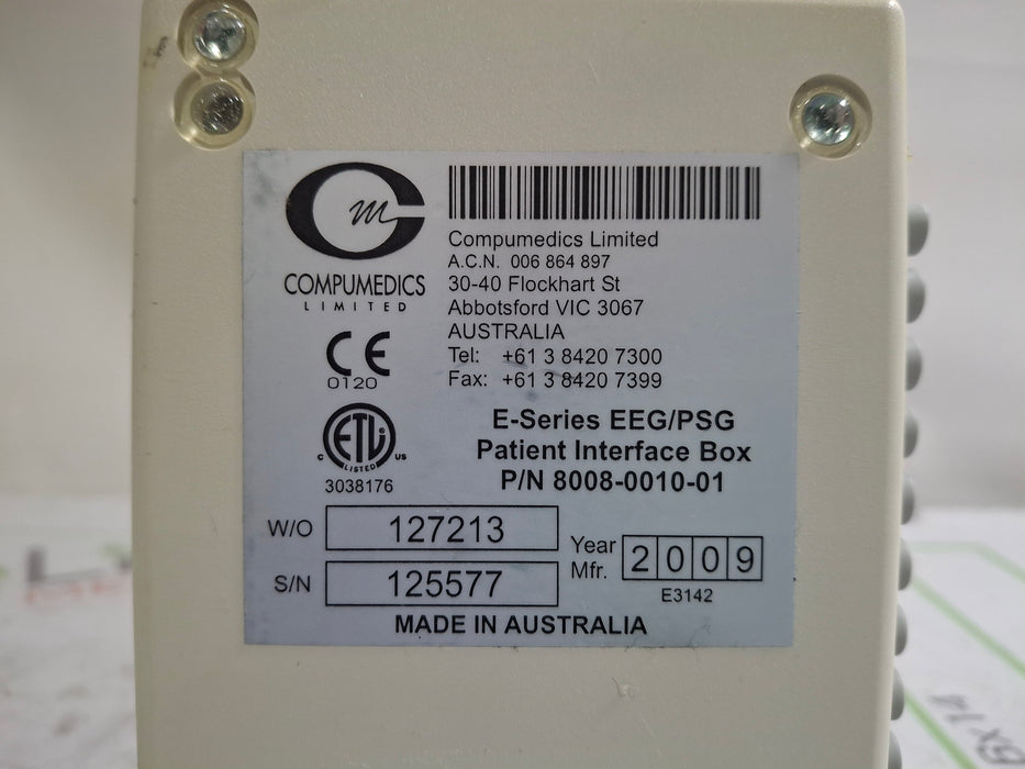 Compumedics 8008-0010-01 EEG/PSG Patient Interface/Amplifier
