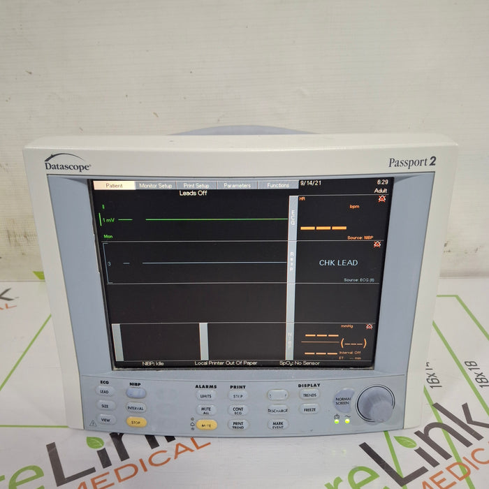 Datascope Passport 2 Patient Monitor