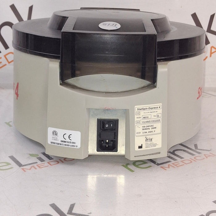 IRIS Medical StatSpin Express 4 Bench Top Centrifuge