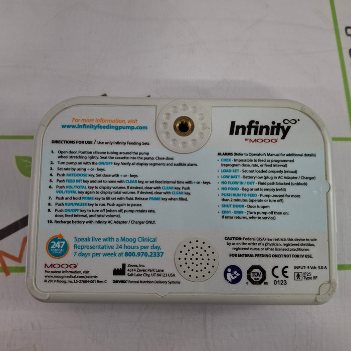 Moog Medical Infinity Enteral Feeding Pump