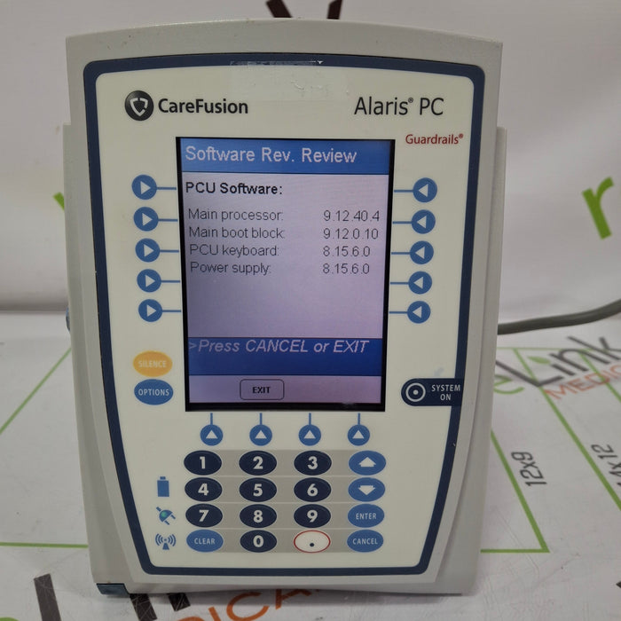 CareFusion Alaris 8015 Small Screen POC Infusion Pump