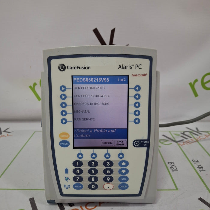 CareFusion Alaris 8015 Small Screen POC Infusion Pump