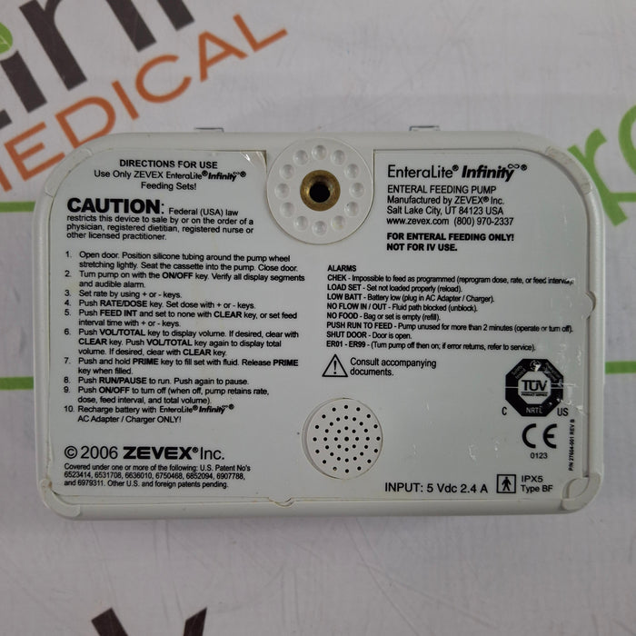 Moog Medical Enteralite Infinity Enteral Feeding Pump
