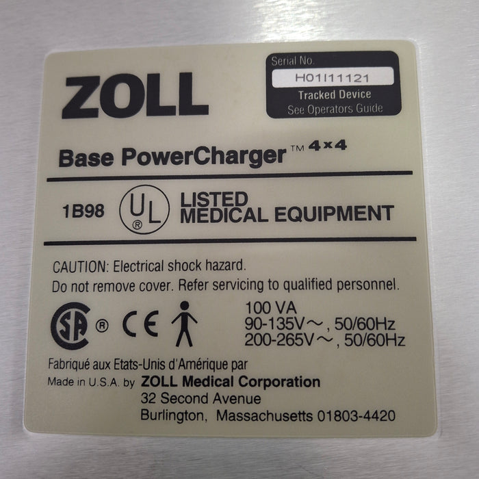 Zoll Base   1B98 Power Charger
