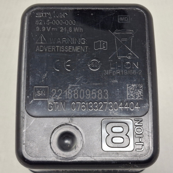 Stryker 8215-000-000 System 8 Large Battery