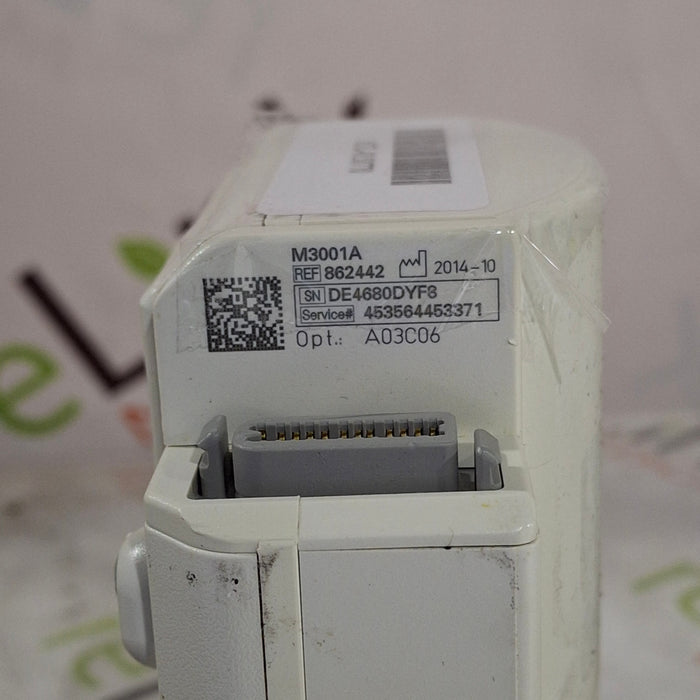 Philips M3001A-A03C06 Masimo SpO2, NIBP, ECG, Temp, IBP MMS Module