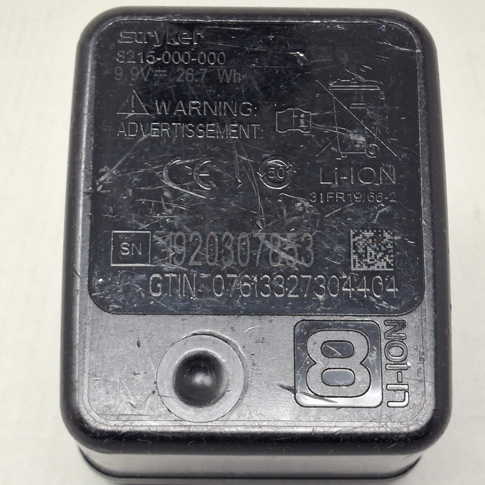 Stryker 8215-000-000 System 8 Large Battery