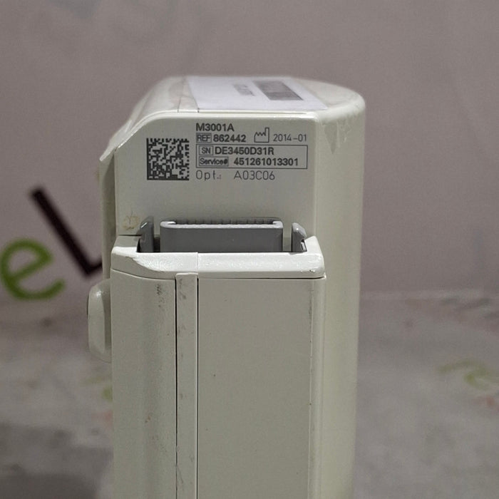 Philips M3001A-A03C06 Masimo SpO2, NIBP, ECG, Temp, IBP MMS Module