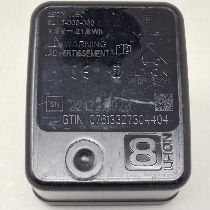 Stryker 8215-000-000 System 8 Large Battery