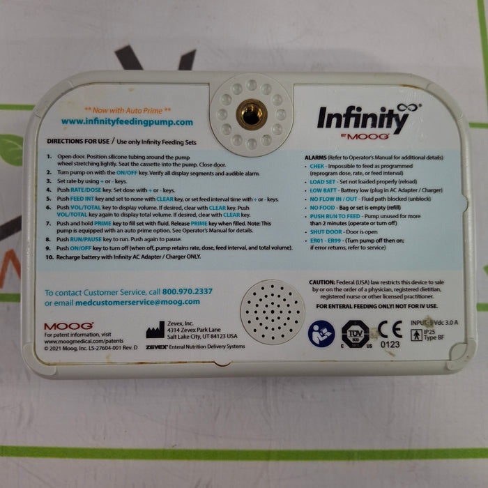 Moog Medical Infinity Enteral Feeding Pump