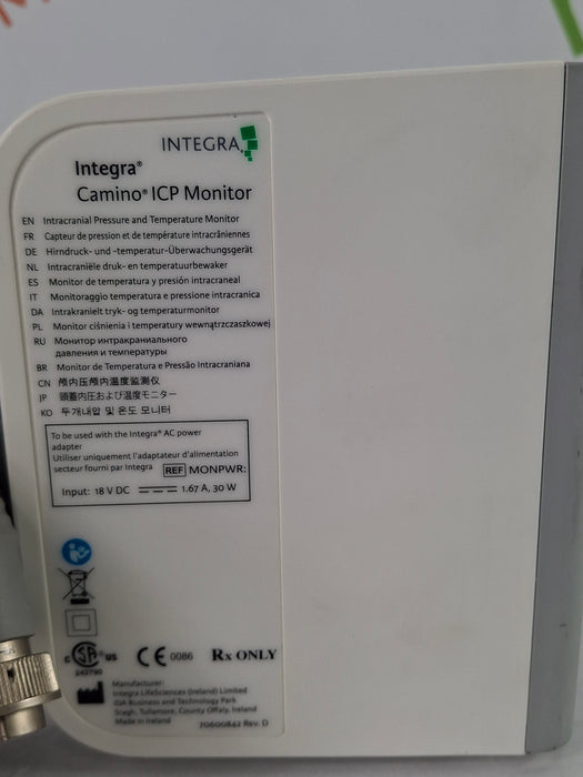 Integra Lifesciences Camino ICP Intracranial Pressure Monitor