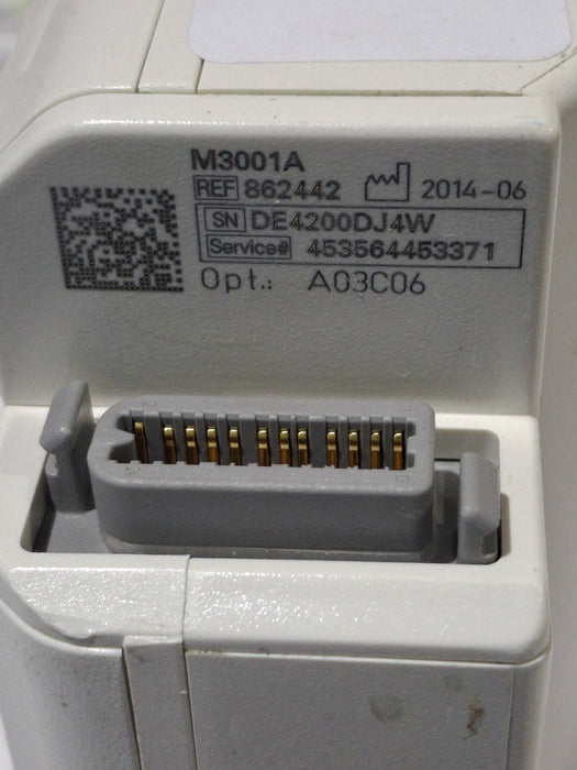 Philips M3001A-A03C06 Masimo SpO2, NIBP, ECG, Temp, IBP MMS Module