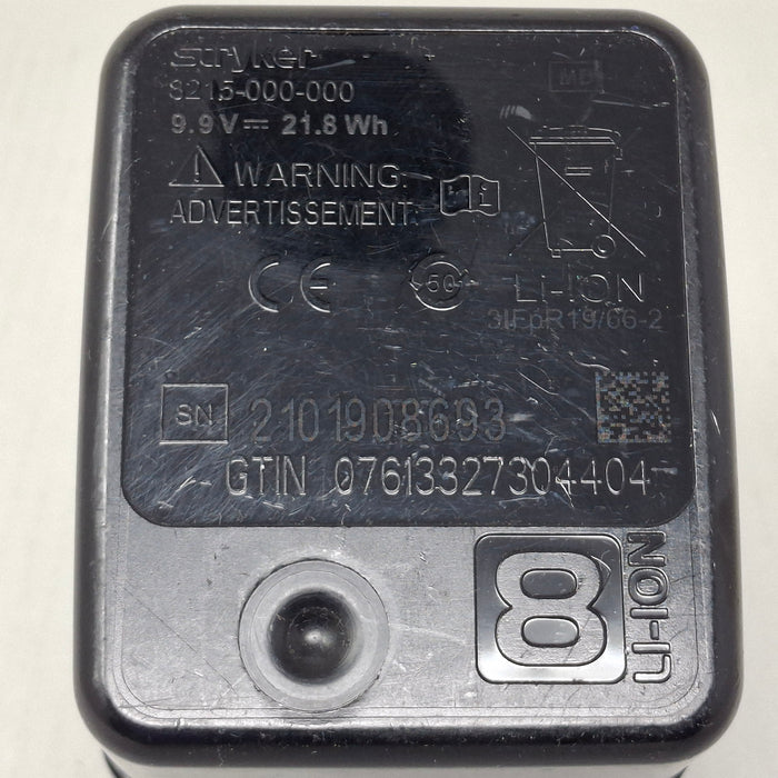 Stryker 8215-000-000 System 8 Large Battery