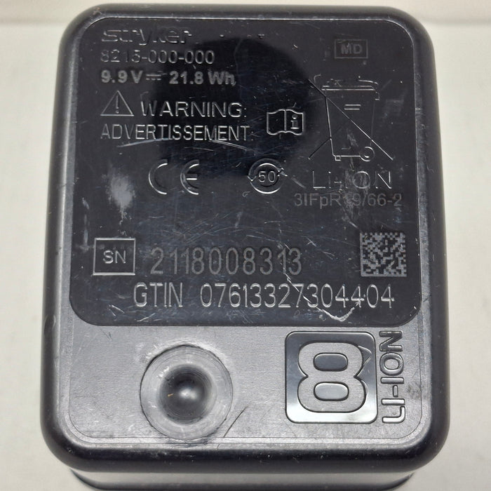 Stryker 8215-000-000 System 8 Large Battery