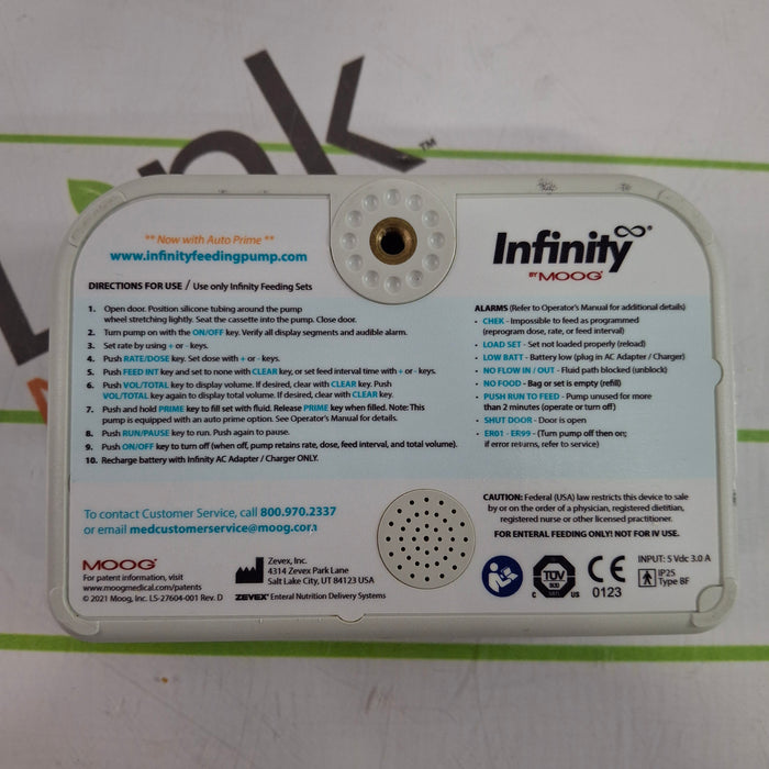 Moog Medical Infinity Enteral Feeding Pump