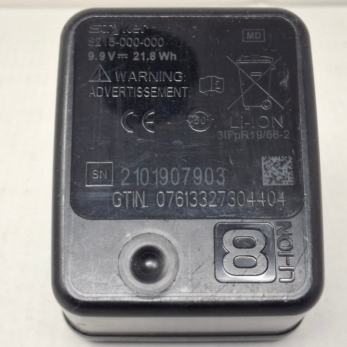 Stryker 8215-000-000 System 8 Large Battery