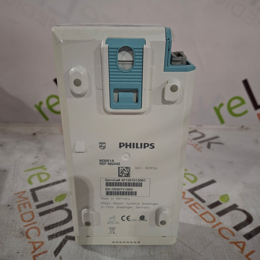 Philips Philips M3001A-A01C06 Fast SpO2, NIBP, ECG, Temp, IBP MMS Module Patient Monitors reLink Online