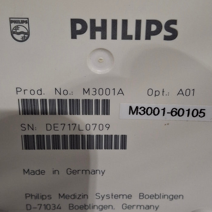 Philips M3001A-A01 Fast SpO2, NIBP, ECG MMS Module