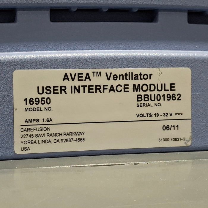 CareFusion Avea Ventilator