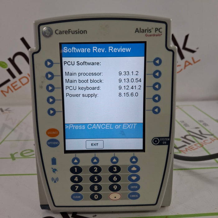 CareFusion Alaris 8015 Large Screen POC Infusion Pump