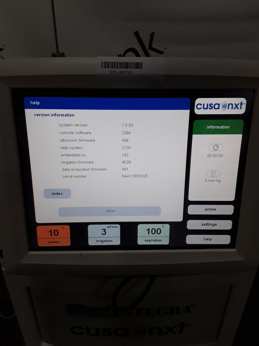 Integra Lifesciences Cusa NXT Ultrasonic Surgical Aspirator System