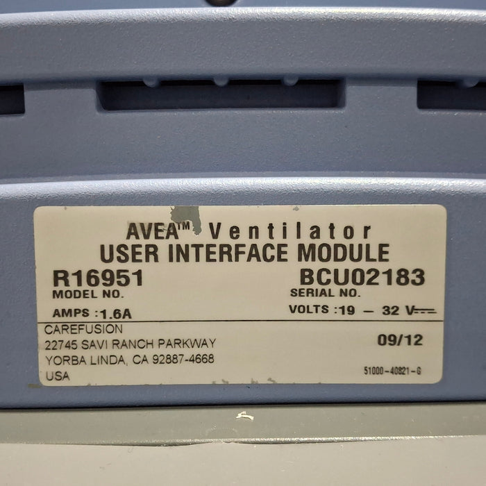 CareFusion Avea Ventilator