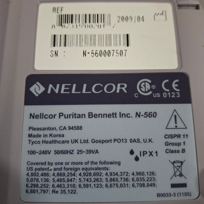 Nellcor N-560 Pulse Oximeter