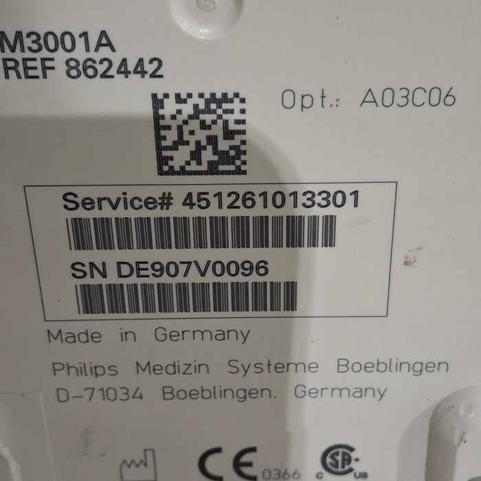Philips M3001A-A03C06 Masimo SpO2, NIBP, ECG, Temp, IBP MMS Module