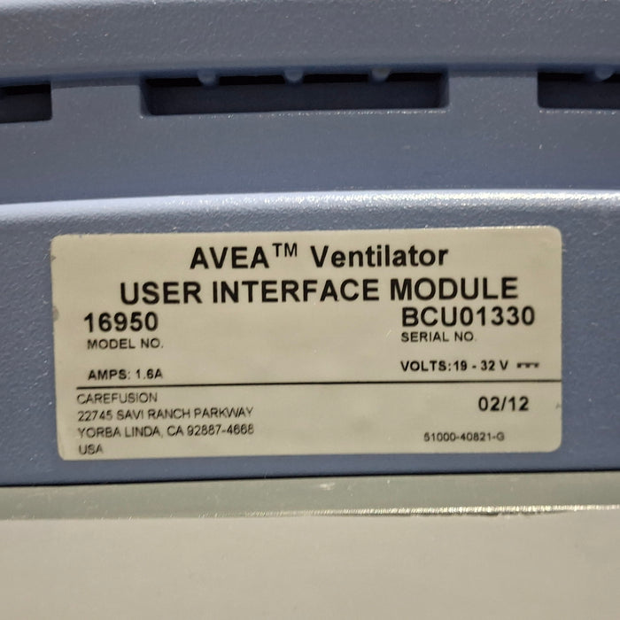 CareFusion Avea Ventilator