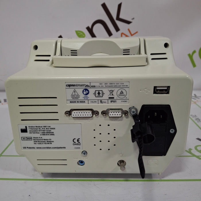 Oridion Capnostream 20P Capnography Monitor