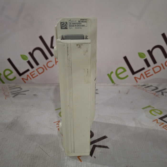 Philips M3001A-A03C06 Masimo SpO2, NIBP, ECG, Temp, IBP MMS Module