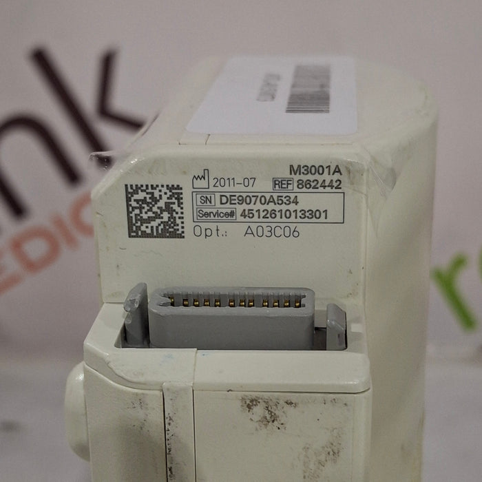 Philips M3001A-A03C06 Masimo SpO2, NIBP, ECG, Temp, IBP MMS Module