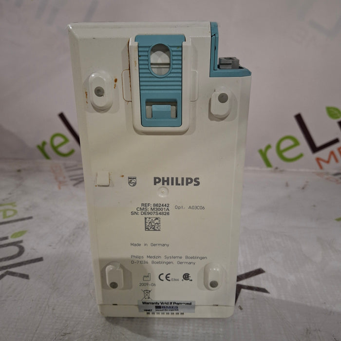 Philips M3001A-A03C06 Masimo SpO2, NIBP, ECG, Temp, IBP MMS Module