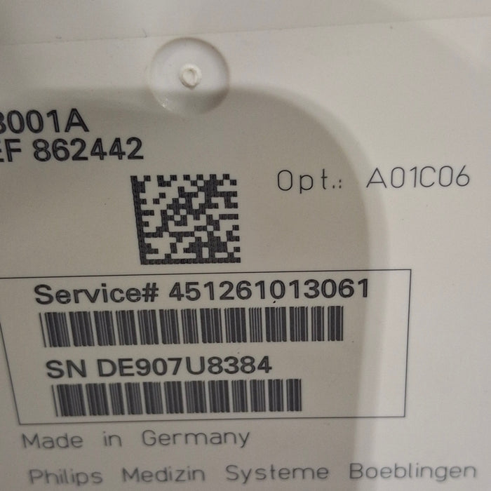 Philips M3001A-A01C06 Fast SpO2, NIBP, ECG, Temp, IBP MMS Module