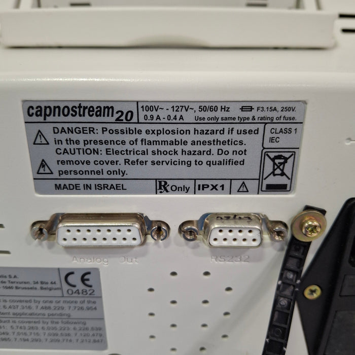 Oridion Capnostream 20 Capnography Monitor