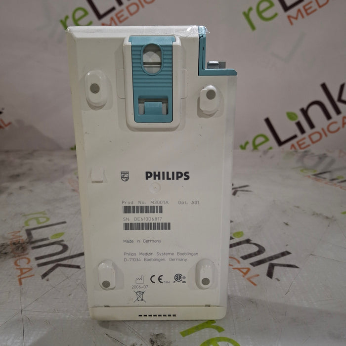 Philips M3001A-A01 Fast SpO2, NIBP, ECG MMS Module