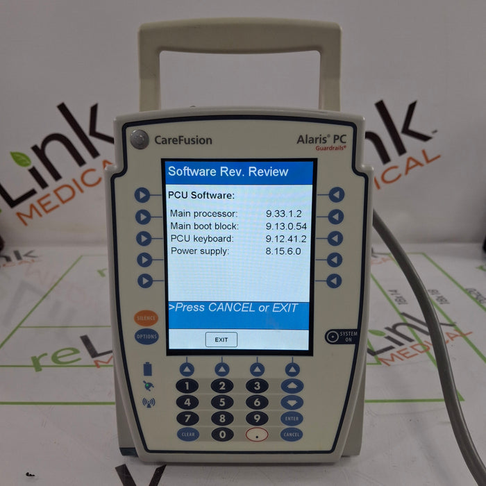 CareFusion Alaris 8015 Large Screen POC Infusion Pump