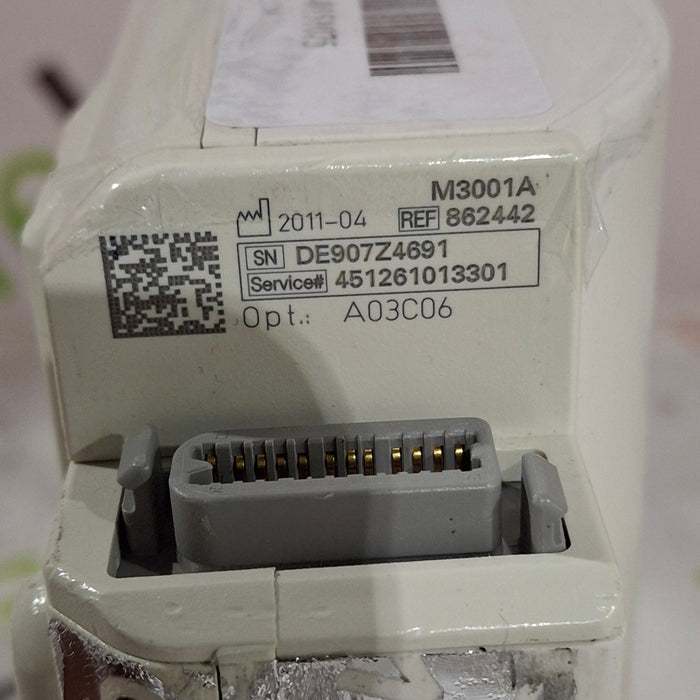 Philips M3001A-A03C06 Masimo SpO2, NIBP, ECG, Temp, IBP MMS Module