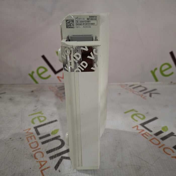 Philips M3001A-A03C06 Masimo SpO2, NIBP, ECG, Temp, IBP MMS Module