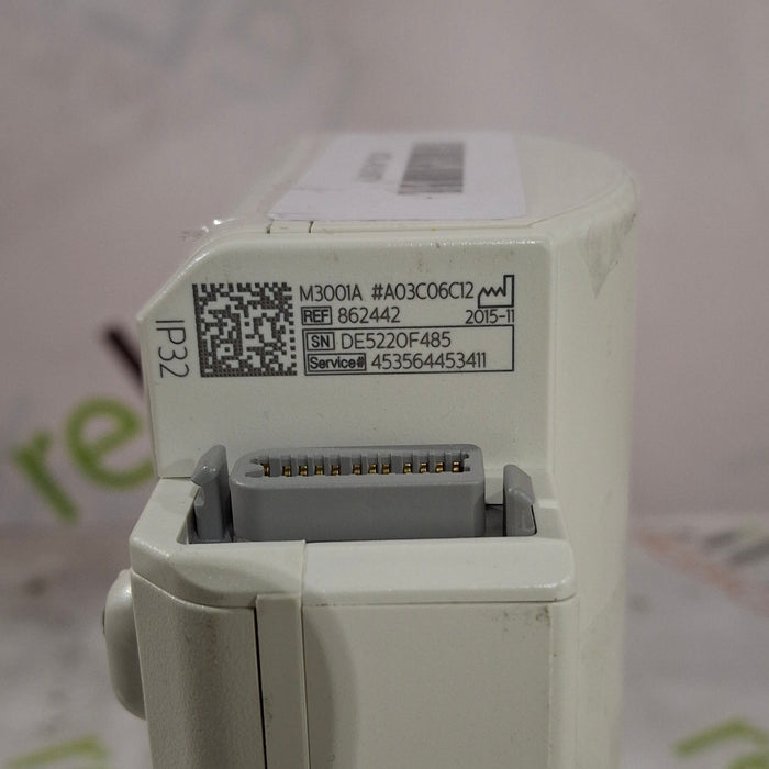 Philips M3001A-A03C06C12 Masimo SpO2, NIBP, 12 lead ECG, Temp, IBP MMS Module