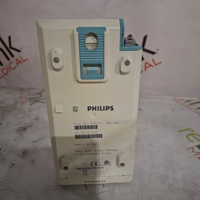 Philips M3001A-A01 Fast SpO2, NIBP, ECG MMS Module