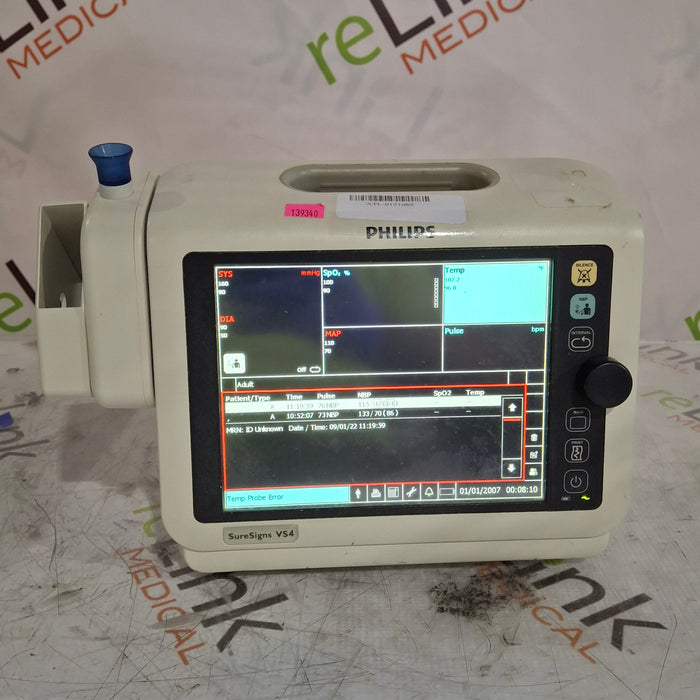 Philips SureSigns VS4 Vital Signs Monitor