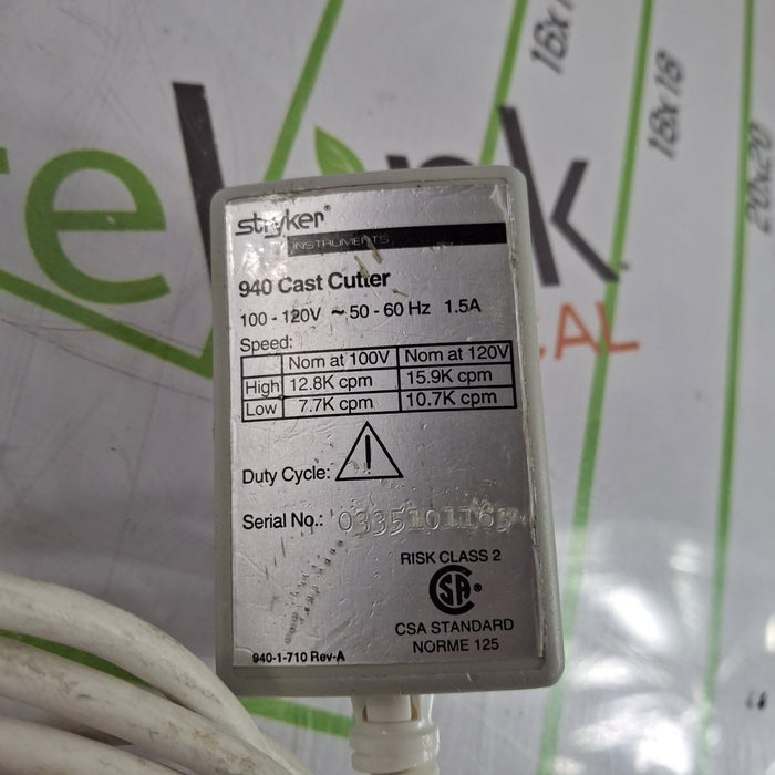 Stryker 940 Cast Cutter