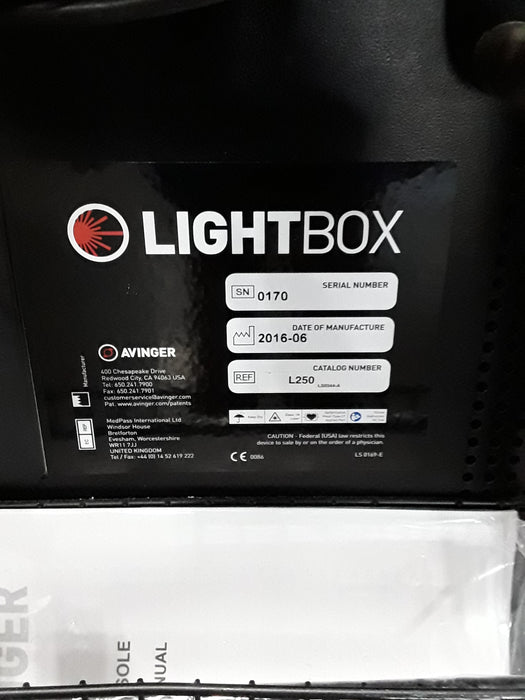Avinger LightBox L250 Intravascular Imaging System
