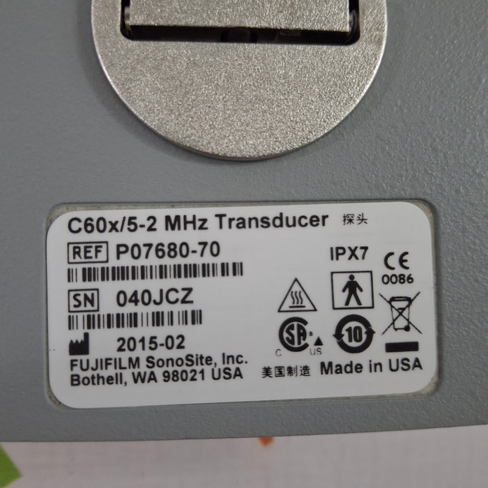 Sonosite C60x/5-2 MHz Convex Transducer