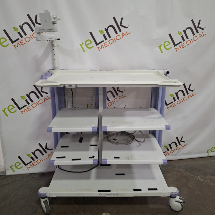Olympus WM-DP1 Mobile Endoscopy Workstation Cart