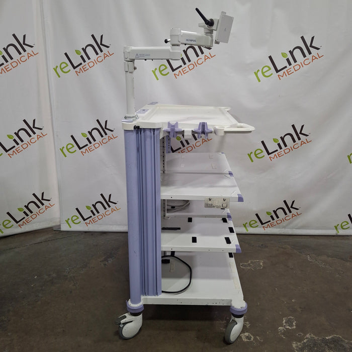 Olympus WM-DP1 Mobile Endoscopy Workstation Cart